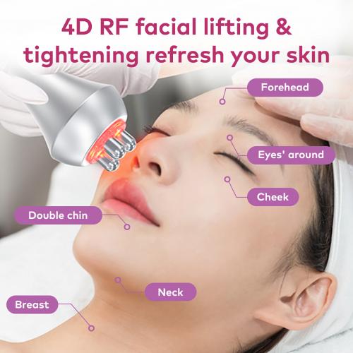 SQ176B Pro, 5in1 80K Cavitation  Machine, Multi-Polar RF Skin Firming Facial Lifting Vacuum Massage Cold Therapy Body Contouring Beauty Device for Home & Professional Salon Use, US Plug