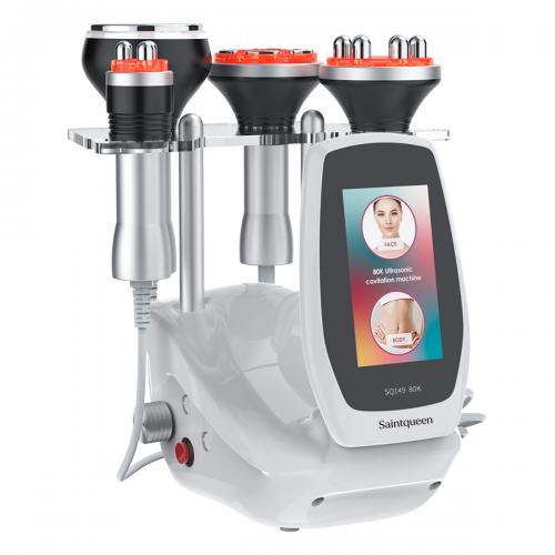SQ149 Basic, 4in1 80K Body Sculpting Machine, Multipolar RF Skin Tightening & Negative Pressure Massage Body Contouring Device for Home Salon Use, US Plug