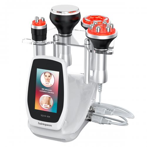 SQ149 Basic, 4in1 80K Body Sculpting Machine, Multipolar RF Skin Tightening & Negative Pressure Massage Body Contouring Device for Home Salon Use, US Plug