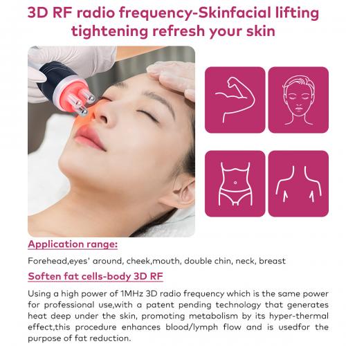 SQ149 Basic, 4in1 80K Body Sculpting Machine, Multipolar RF Skin Tightening & Negative Pressure Massage Body Contouring Device for Home Salon Use, US Plug