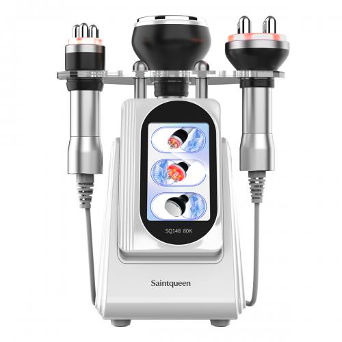 SQ148 Basic, 3in1 80K Body  Machine, 3-Pole & 4-Pole RF for Skin Lifting Firming Body Shaping Toning Anti-Wrinkle, US Plug