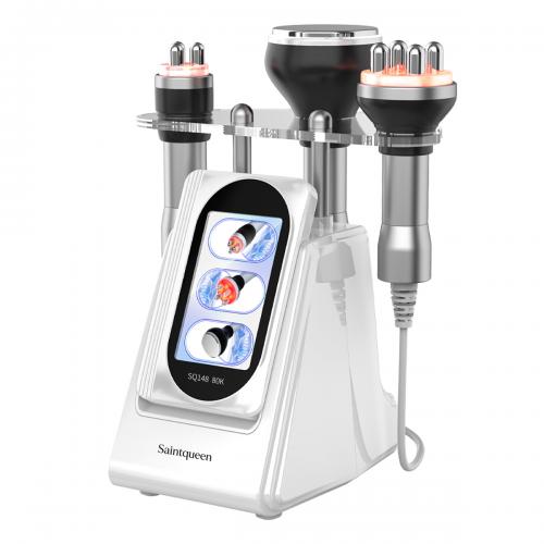 SQ148 Basic, 3in1 80K Body  Machine, 3-Pole & 4-Pole RF for Skin Lifting Firming Body Shaping Toning Anti-Wrinkle, US Plug