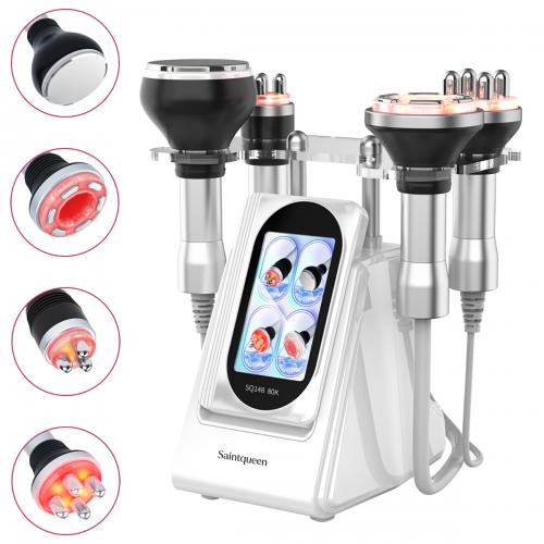 SQ148A Basic, 4in1 80K Body  Machine | RF Radio Frequency Skin Tightening Negative Pressure Massage Body & Face Shaping, US Plug