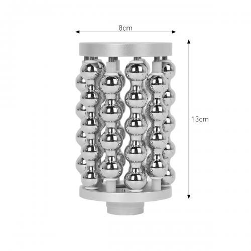 SQ160B Inner Ball Roller Machine, 360° Rotation Compression Micro-Vibration Body & Face Contouring Device, Dual Handle Lymphatic Drainage Skin Smoothing Skin Tightening, US Plug