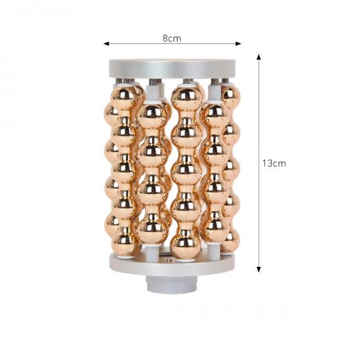SQ160B Inner Ball Roller Machine, 360° Rotation Compression Micro-Vibration Body & Face Contouring Device, Dual Handle Lymphatic Drainage Skin Smoothing Skin Tightening, US Plug