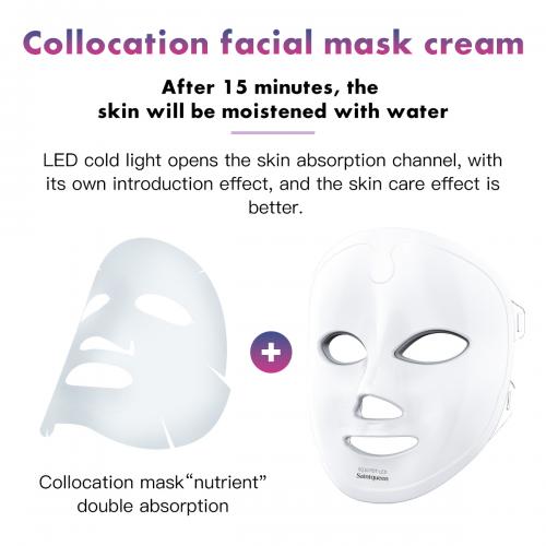 SQ10 | Full-Face Color Ritual Mask Multi-LED 8-Color LED Face Mask