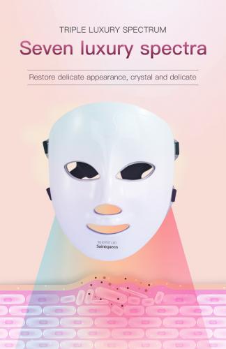 SQ10 | Full-Face Color Ritual Mask Multi-LED 8-Color LED Face Mask