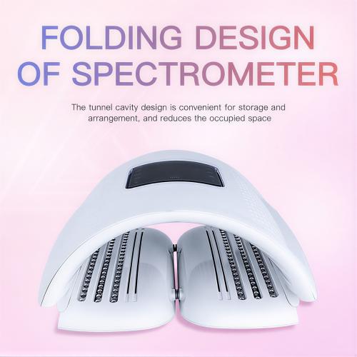 SQ7 LED Spectrometer Whitening Light Cabin TKC-2020DR, 360 Beads Red Blue Green Yellow 4-Colors Phototherapy Skin Rejuvenation Beauty Device with Time & Temperature Control, US Plug