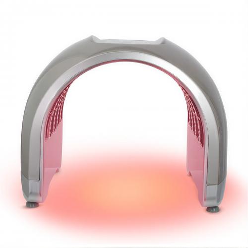 SQ3 4 Color Light Therapy Machine, PDT-2128DR RYGB LED Photon Facial Beauty Device with FIR Heating for Salon Home Skin Rejuvenation Care, US Plug