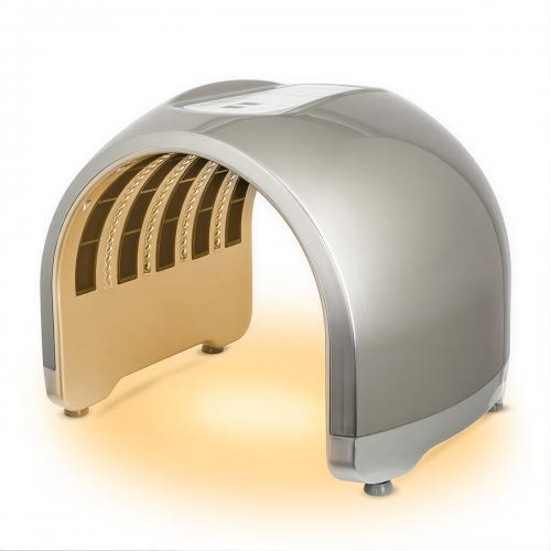 SQ3 4 Color Light Therapy Machine, PDT-2128DR RYGB LED Photon Facial Beauty Device with FIR Heating for Salon Home Skin Rejuvenation Care, US Plug