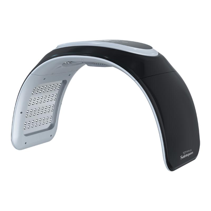 SQ77 184 Beads 7-Color LED Light Therapy Machine, EMS Microcurrent, Hot Compress, Nano Ultrasonic Spray & UV Light, US Plug