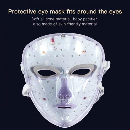 SQ50 | Face & Neck Radiance Mask 50-LED 7-Color LED Face Mask