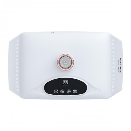 SQ122 LED Hydration Spectrometer 135 Beads 8-Color Light Therapy Machine With Nano Mist Spray, Foldable PDT Photon Facial Skin Rejuvenation, US Plug