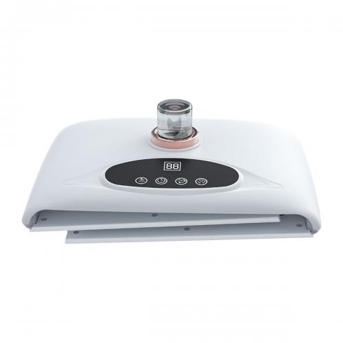 SQ122 LED Hydration Spectrometer 135 Beads 8-Color Light Therapy Machine With Nano Mist Spray, Foldable PDT Photon Facial Skin Rejuvenation, US Plug