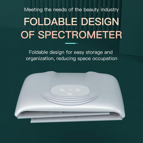 SQ132 7-Color Folding LED Spectrometer, 147 Beads Photon Light Therapy Device, 8 Light Modes Skin Rejuvenation Beauty Machine, US Plug