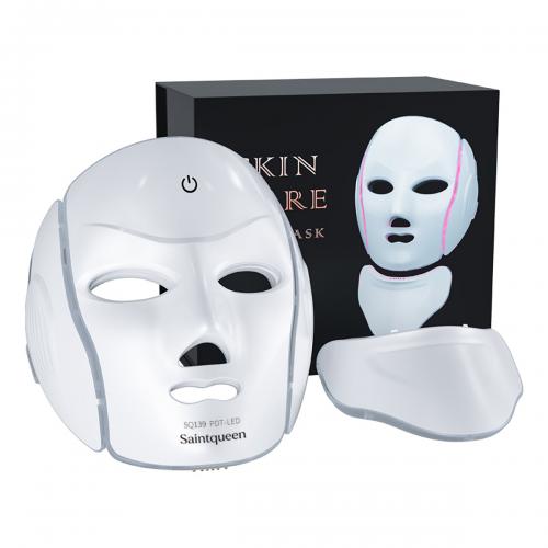 SQ139 | Microcurrent Radiance Mask 119-LED 7-Color LED Face Mask with Microcurrent