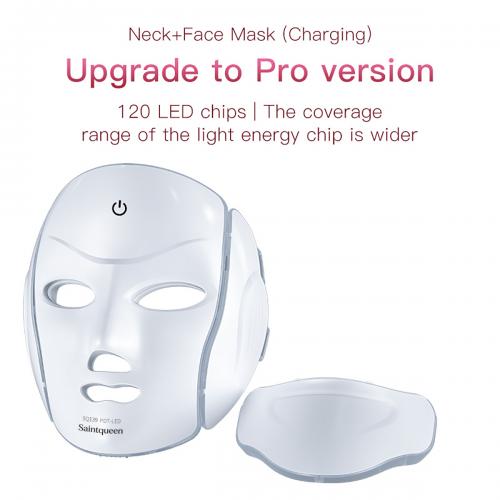 SQ139 | Microcurrent Radiance Mask 119-LED 7-Color LED Face Mask with Microcurrent