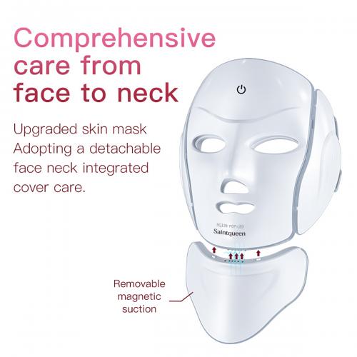 SQ139 | Microcurrent Radiance Mask 119-LED 7-Color LED Face Mask with Microcurrent