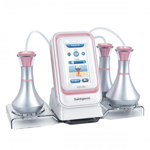 SQ53 Basic, 3in1 80K Cavitation Machine, 3-Pole & 4-Pole Radio Frequency Skin Lifting Tightening for Body Shaping Facial Anti-Aging Skin Rejuvenation, US Plug