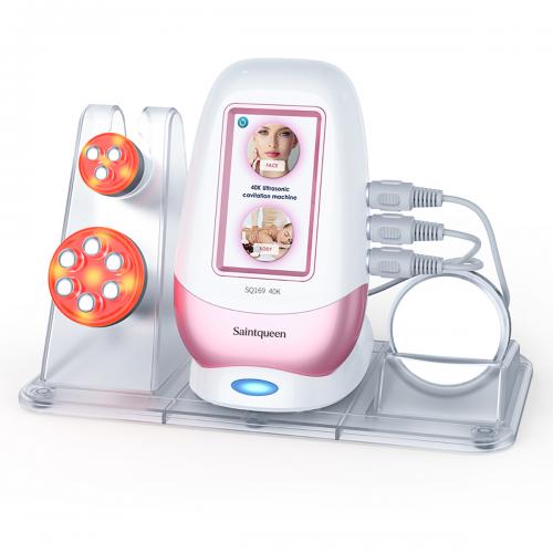 SQ169 Basic, 3in1 40K Ultrasonic Cavitation Body Sculpting Machine | Tripolar 6-Pole RF for Face Anti-Aging, Wrinkle Reduction, Body  & Skin Firming Home Beauty Equipment, US Plug