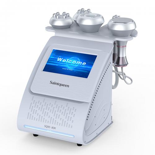 SQ85A Pro, 5in1 80K Ultrasonic Cavitation  Machine | Multipolar RF & Vacuum Massage System for Body Sculpting, Skin Tightening & Facial Lifting, US Plug