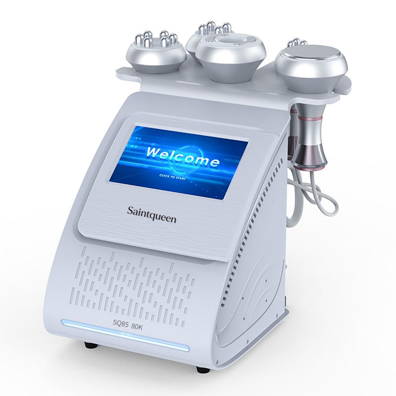 SQ85A Pro, 5in1 80K Ultrasonic Cavitation  Machine | Multipolar RF & Vacuum Massage System for Body Sculpting, Skin Tightening & Facial Lifting, US Plug