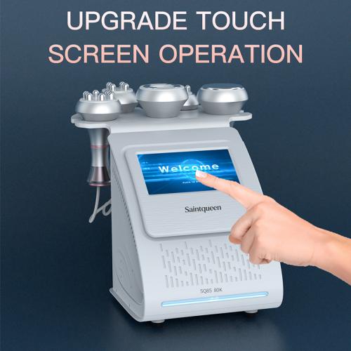 SQ85A Pro, 5in1 80K Ultrasonic Cavitation  Machine | Multipolar RF & Vacuum Massage System for Body Sculpting, Skin Tightening & Facial Lifting, US Plug