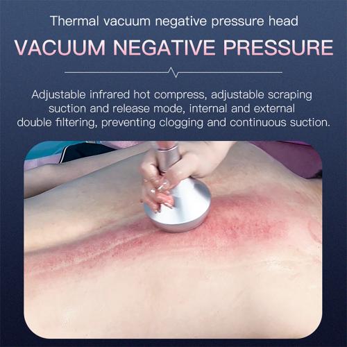 SQ85B Pro, 6in1 80K Ultrasonic Cavitation Machine, Multi-Polar RF Vacuum Massage Laser EMS Pads Body Sculpting Device, Skin Tightening & Facial Lifting Beauty Equipment, US Plug