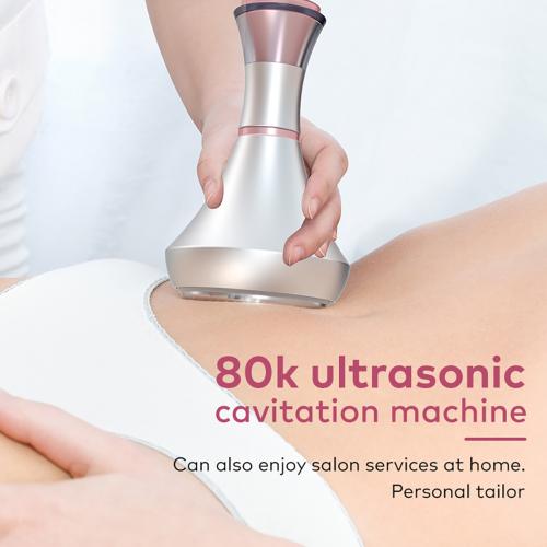 SQ85E Plus 9in1 80K Cavitation Machine, Multifunctional Body Sculpting Beauty Device with RF Heating, Ice Cool Hammer, Microcurrent Patch, Meridian Brush, EMS Laser Plate, US Plug