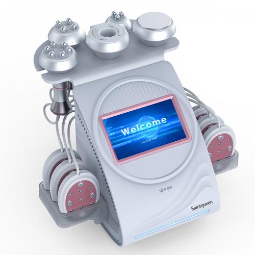 SQ90B Pro, 6in1 80K Cavitation  Machine | Multi-Polar RF Vacuum Massage EMS Lipo Laser Device | Body Contouring, Skin Tightening & Face Lifting, US Plug
