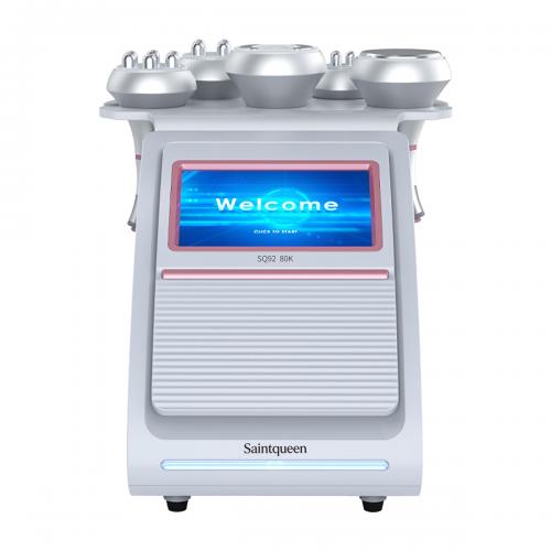SQ92A Pro, 5in1 80K Ultrasonic Cavitation Machine, Multi-Pole RF Skin Tightening Vacuum Negative Pressure Massage Body Shaping , US Plug
