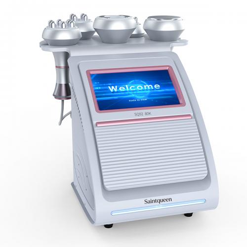 SQ92A Pro, 5in1 80K Ultrasonic Cavitation Machine, Multi-Pole RF Skin Tightening Vacuum Negative Pressure Massage Body Shaping , US Plug
