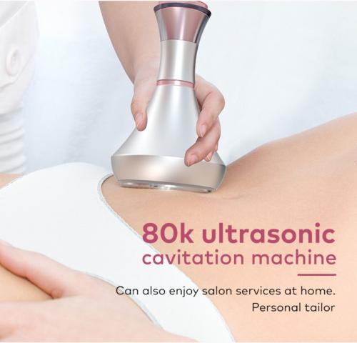 SQ121B Pro, 6in1 80K Cavitation Body  Machine, RF Skin Tightening with Laser EMS Microcurrent Pad, Vacuum Negative Pressure Massage Body Contouring Shaping, US Plug