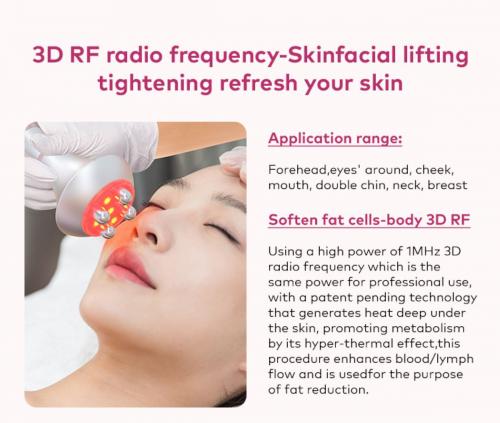 SQ121B Pro, 6in1 80K Cavitation Body  Machine, RF Skin Tightening with Laser EMS Microcurrent Pad, Vacuum Negative Pressure Massage Body Contouring Shaping, US Plug