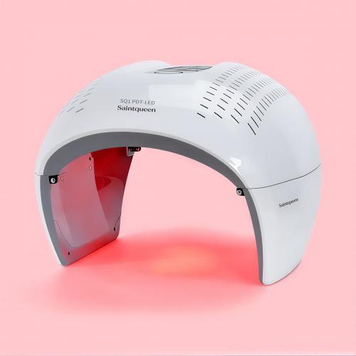 SQ1 LED Light Therapy Device, 292 Beads 7-Color Photon Facial Skin Rejuvenation Machine, Red Blue Green PDT for Face Skin Care Anti-Aging Acne Oil Control, US Plug