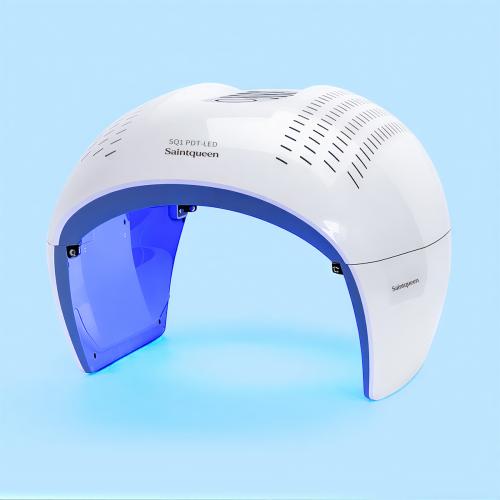 SQ1 LED Light Therapy Device, 292 Beads 7-Color Photon Facial Skin Rejuvenation Machine, Red Blue Green PDT for Face Skin Care Anti-Aging Acne Oil Control, US Plug