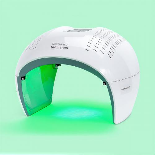 SQ1 LED Light Therapy Device, 292 Beads 7-Color Photon Facial Skin Rejuvenation Machine, Red Blue Green PDT for Face Skin Care Anti-Aging Acne Oil Control, US Plug