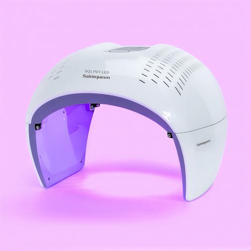 SQ1 LED Light Therapy Device, 292 Beads 7-Color Photon Facial Skin Rejuvenation Machine, Red Blue Green PDT for Face Skin Care Anti-Aging Acne Oil Control, US Plug