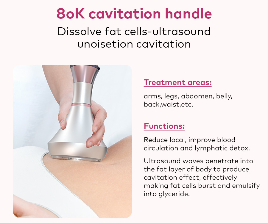 80K cavitation handle