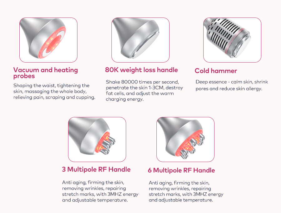 5 replaceable functional probes