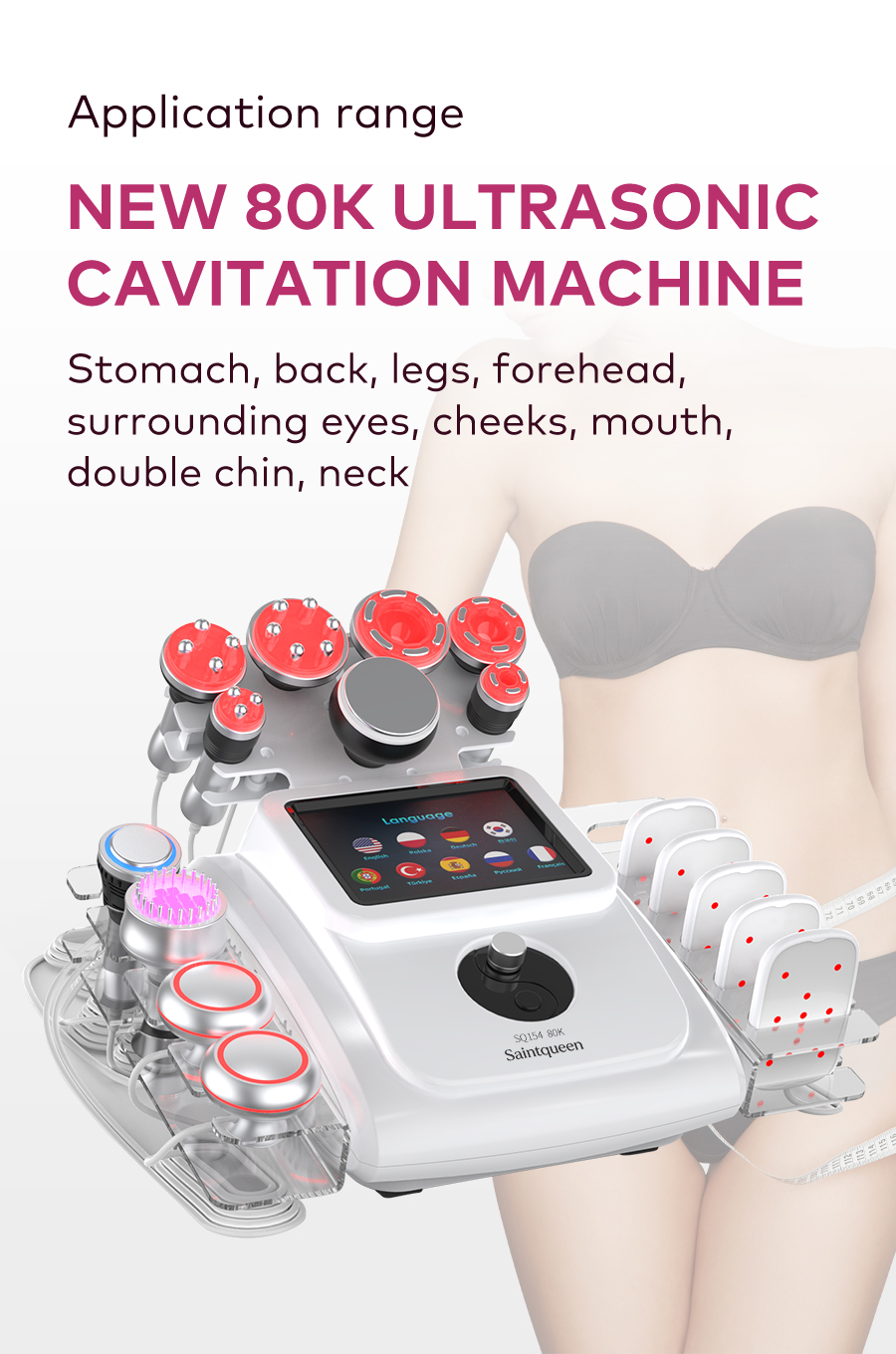 SQ154 80K Ultrasonic Cavitation Machine