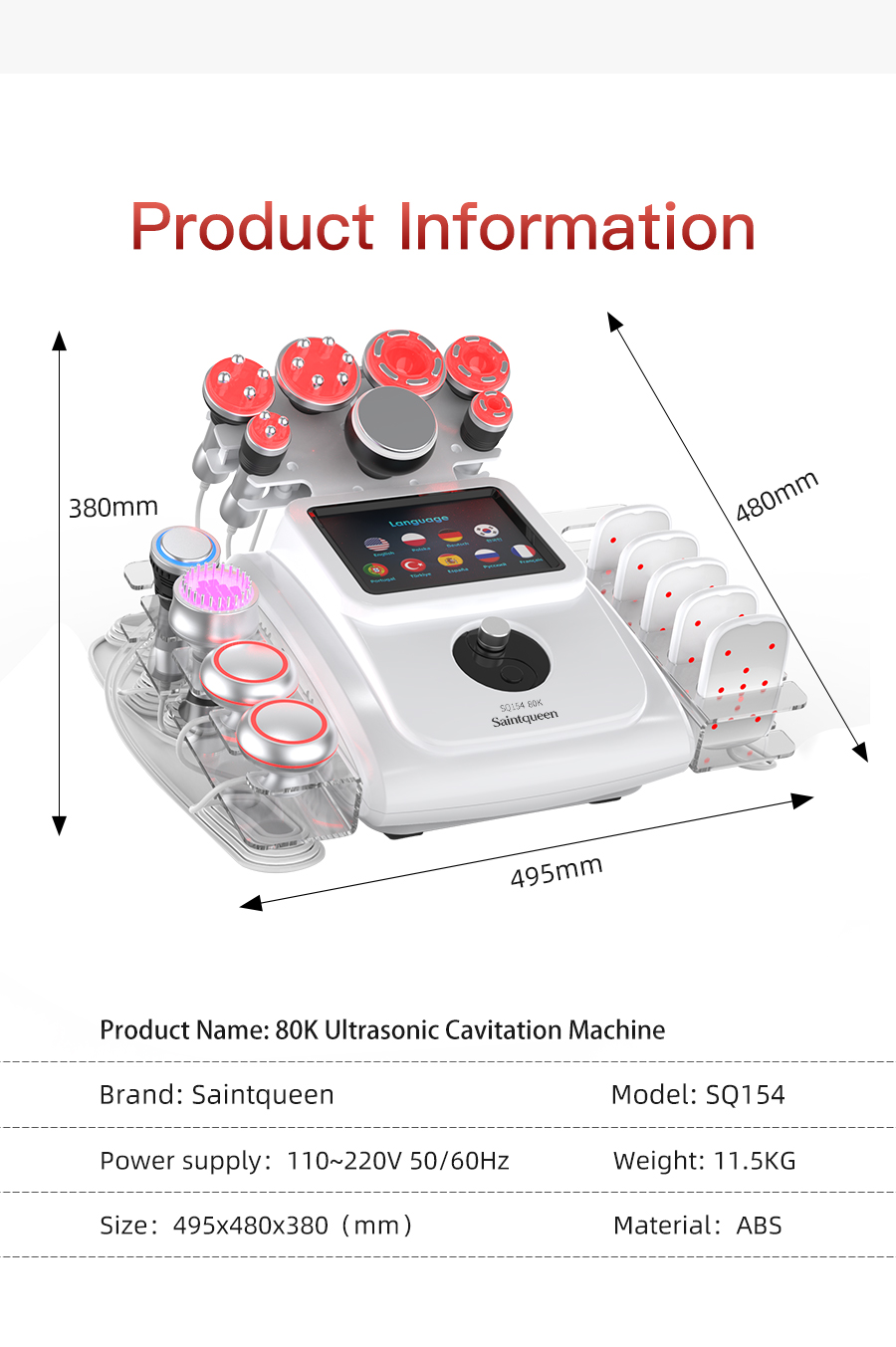 Product Information and Specifications