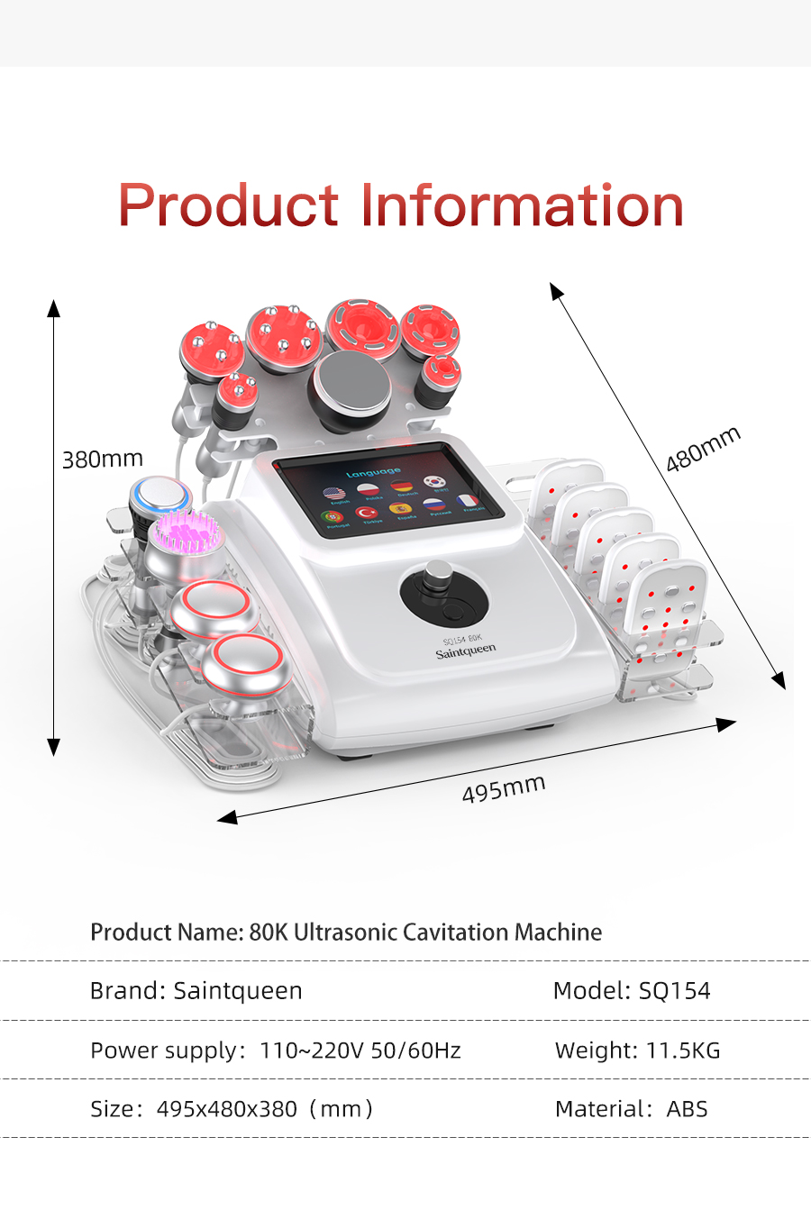 SQ154B Max 11-in-1 80K  Machine detail 15