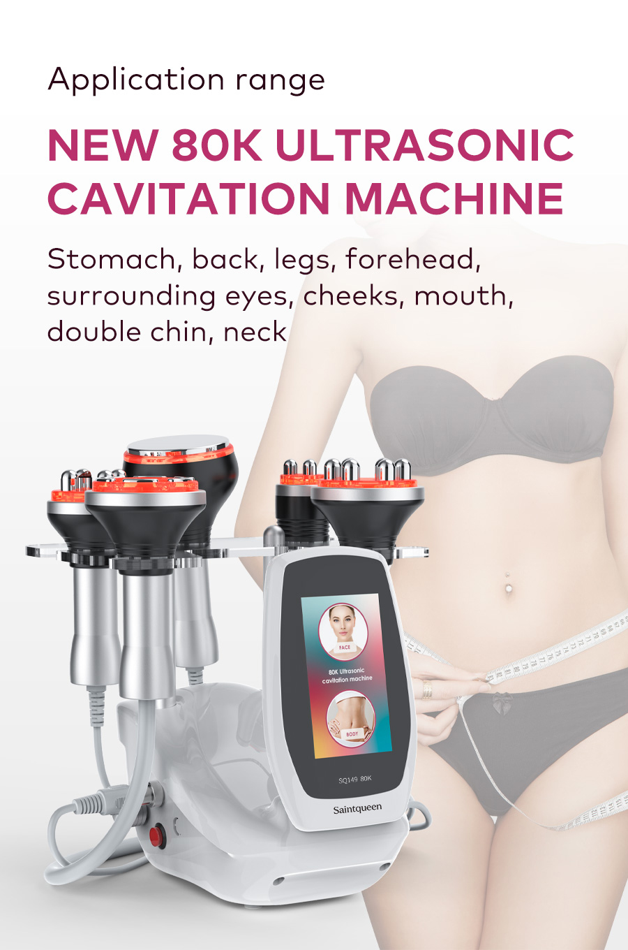 SQ149 Pro 5-in-1 80K Body Sculpting Machine