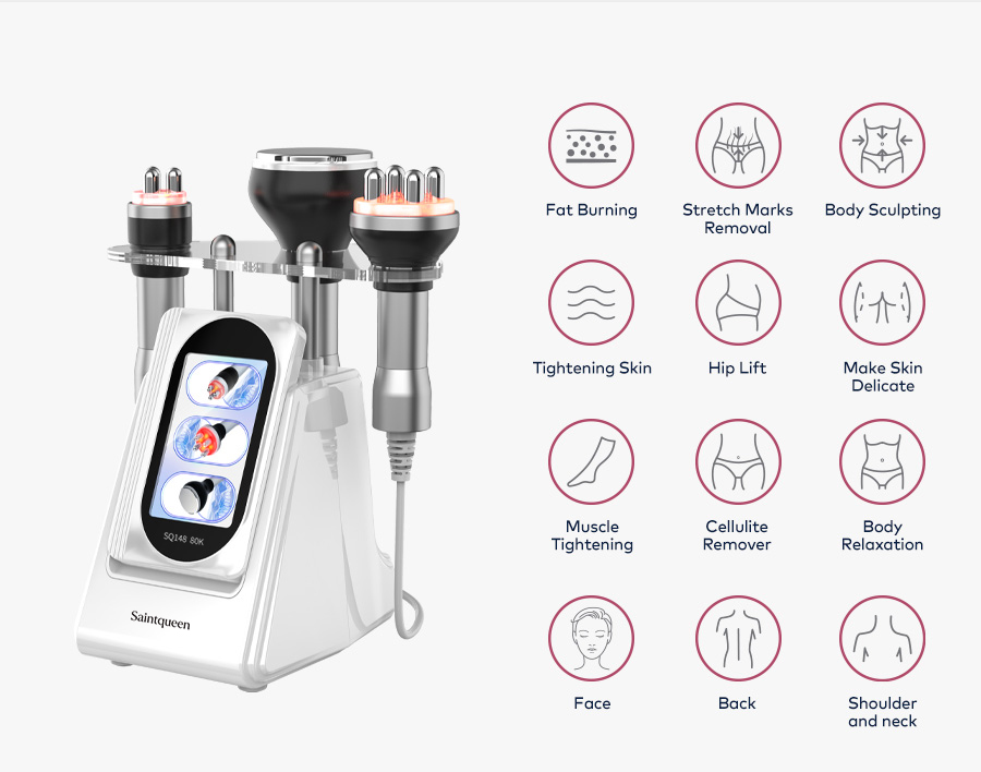4-Pole RF face and neck care