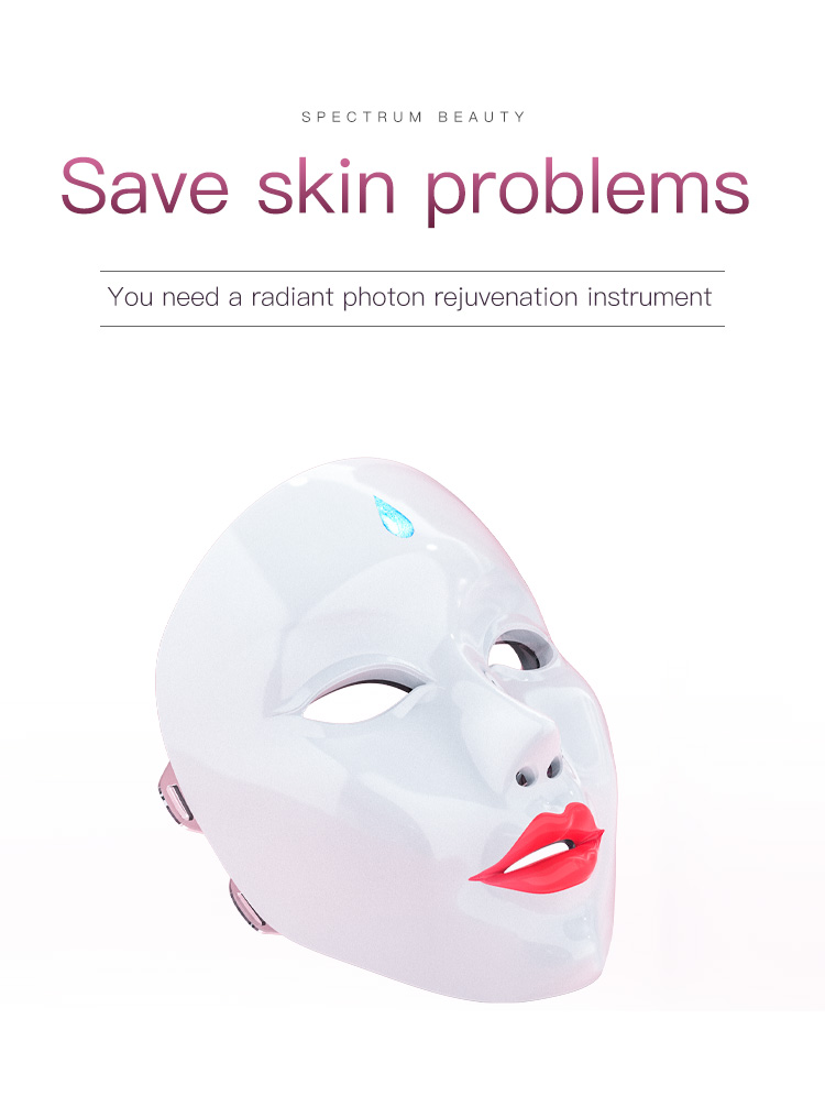 7-color photon light therapy modes