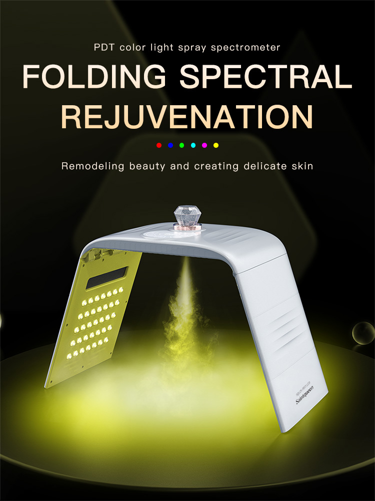 SQ125 7-Color PDT LED Light Therapy Spectrometer