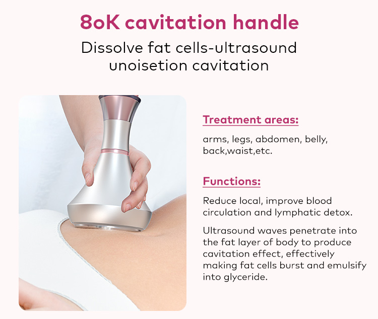 80K Cavitation Handle