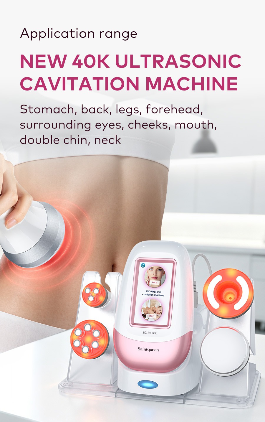 SQ169 4-in-1 40K Cavitation Body Sculpting Machine