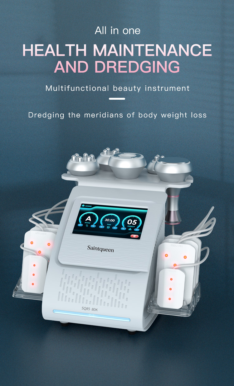 SQ85C Pro 6-in-1 80K Cavitation Machine